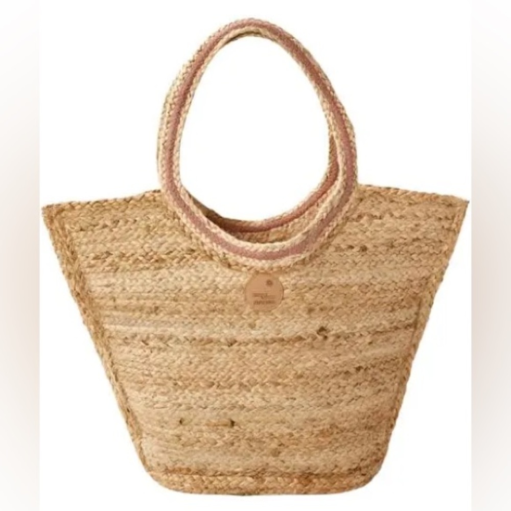 NWOT Rip Curl Hacienda Jute Boho Beach bag